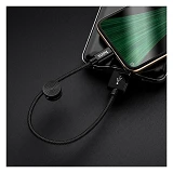 Кабель Hoco X35 Micro USB 2.4А длина 0.25м черный