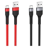 Кабель Hoco X34 Micro USB 2.4А длина 1.2м цвет черный                                               