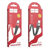 Кабель Hoco X34 Micro USB 2.4А длина 1.2м цвет черный                                               