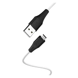 Кабель Hoco X32 Micro USB 2А длина 1м белый                                                         