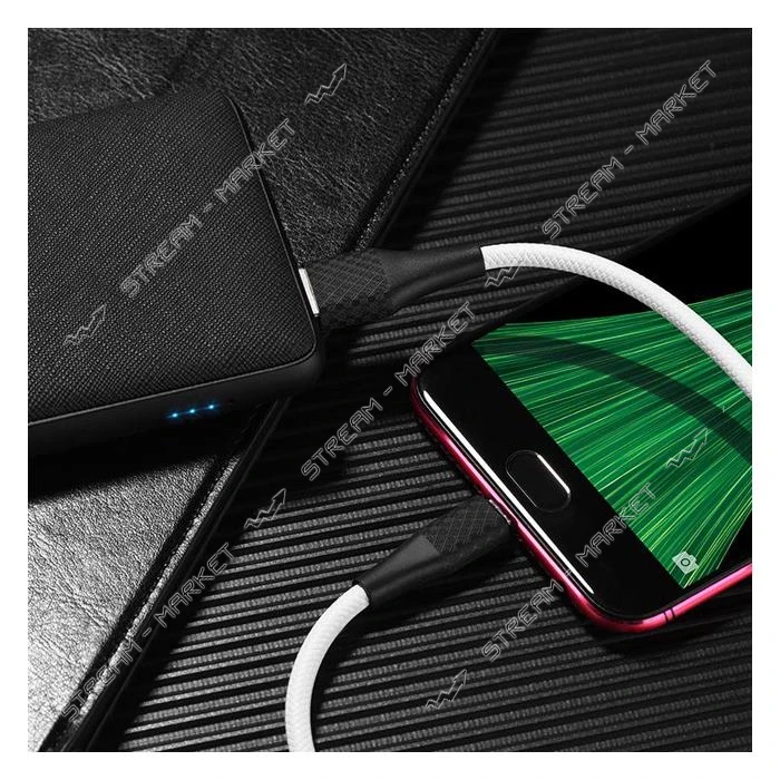 Кабель Hoco X32 Micro USB 2А длина 1м белый                                                         