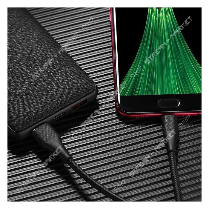 Кабель Hoco X32 Micro USB 2А длина 1м черный