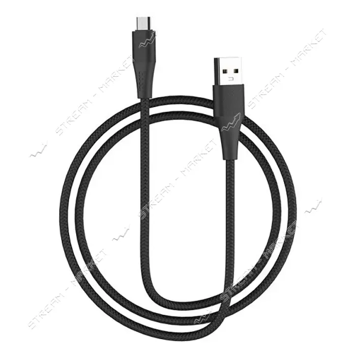 Кабель Hoco X32 Micro USB 2А длина 1м черный