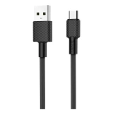 Кабель Hoco X29 Micro USB 2А длина 1м черный
