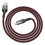 Кабель Hoco U68 Micro USB 4А длина 1.2м черный                                                      