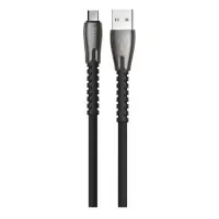 Кабель Hoco U58 Micro USB 2.4А довжина 1.2м чорний                                                  