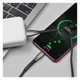 Кабель Hoco U58 Micro USB 2.4А длина 1.2м черный                                                    