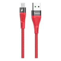 Кабель Hoco U53 Micro USB 4А довжина 1.2м червоний                                                  