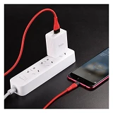 Кабель Hoco U53 Micro USB 4А длина 1.2м красный                                                     