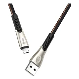 Кабель Hoco U48 Micro USB 2.4А  длина 1.2м черный                                                   