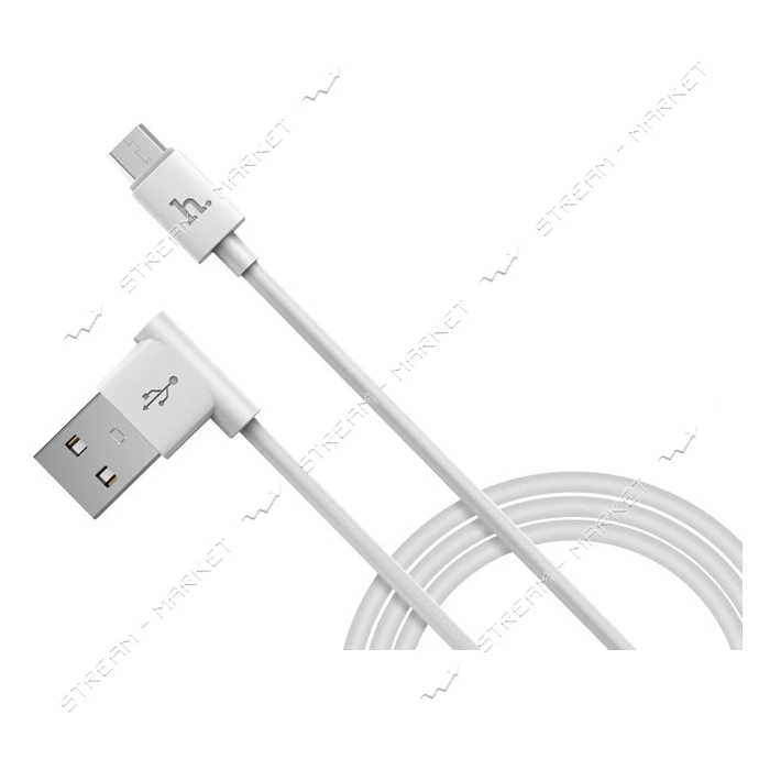 Кабель Hoco UPM10 Micro USB 2.1А длина 1.2м белый