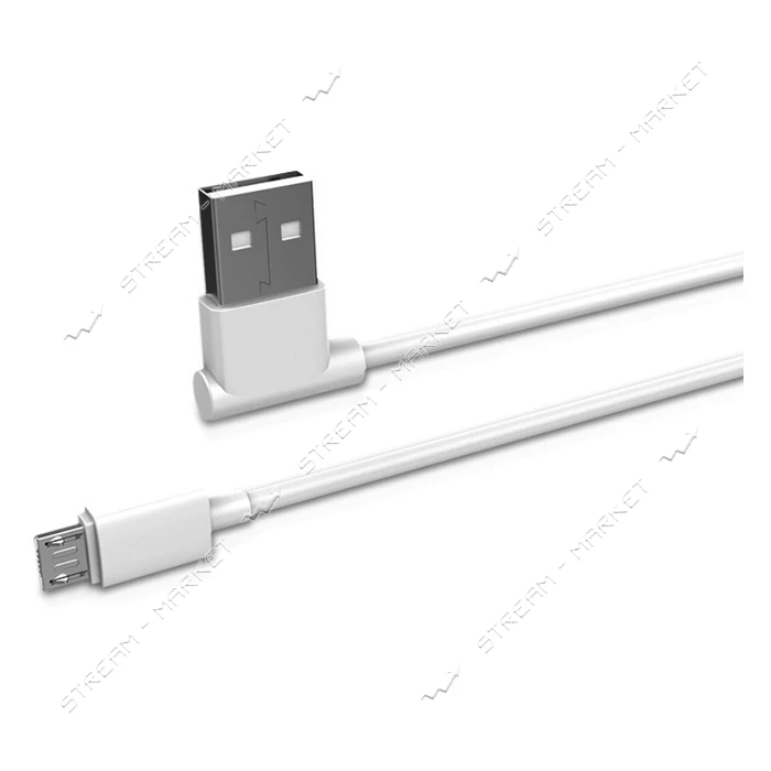 Кабель Hoco UPM10 Micro USB 2.1А длина 1.2м белый