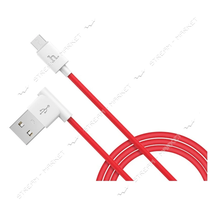Кабель Hoco UPM10 Micro USB 2.1А длина 1.2м красный                                                 