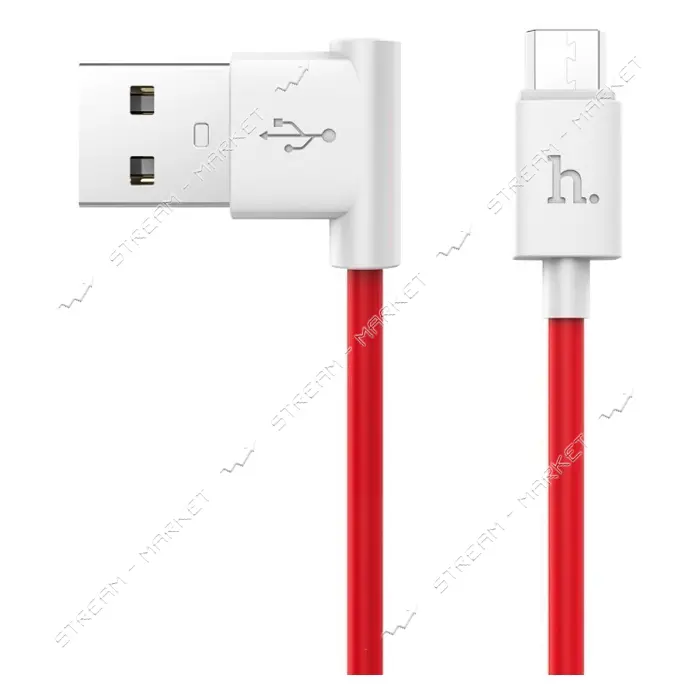 Кабель Hoco UPM10 Micro USB 2.1А длина 1.2м красный                                                 
