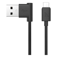Кабель Hoco UPM10 Micro USB 2.1А довжина 1.2м чорний                                                