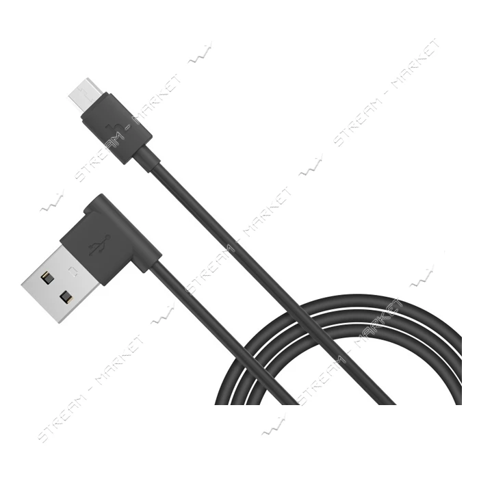 Кабель Hoco UPM10 Micro USB 2.1А длина 1.2м черный