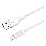 Кабель Hoco X25 Micro USB длина 1м белый                                                            