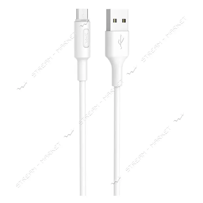 Кабель Hoco X25 Micro USB длина 1м белый                                                            