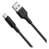 Кабель Hoco  X25 Micro USB длина 1м черный                                                          
