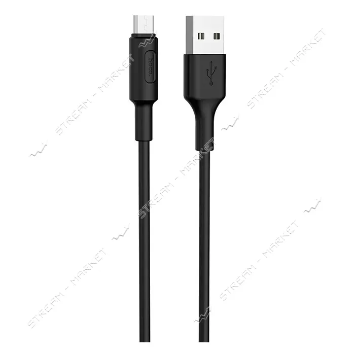 Кабель Hoco  X25 Micro USB длина 1м черный                                                          