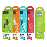 Кабель Hoco X24 Pisces charged Micro USB длина 1м черный