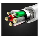 Кабель Hoco X23 Skilled charged Micro USB длина 1м черный
