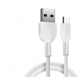 Кабель Hoco X20 Flash charged Micro USB длина 1м белый