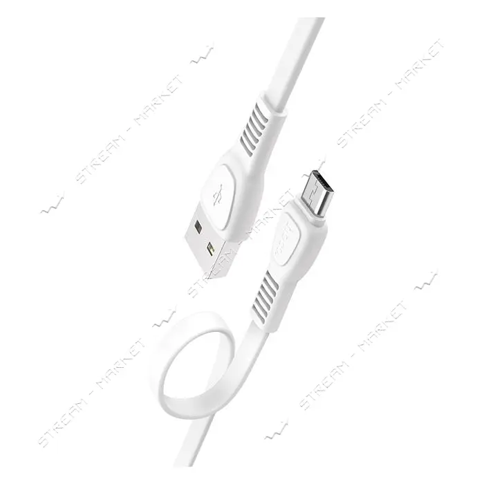 Кабель Hoco X40 Micro USB 2.4А 1м белый