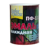 Краска алкидная Новые краски ПФ-115 0.9л зеленая