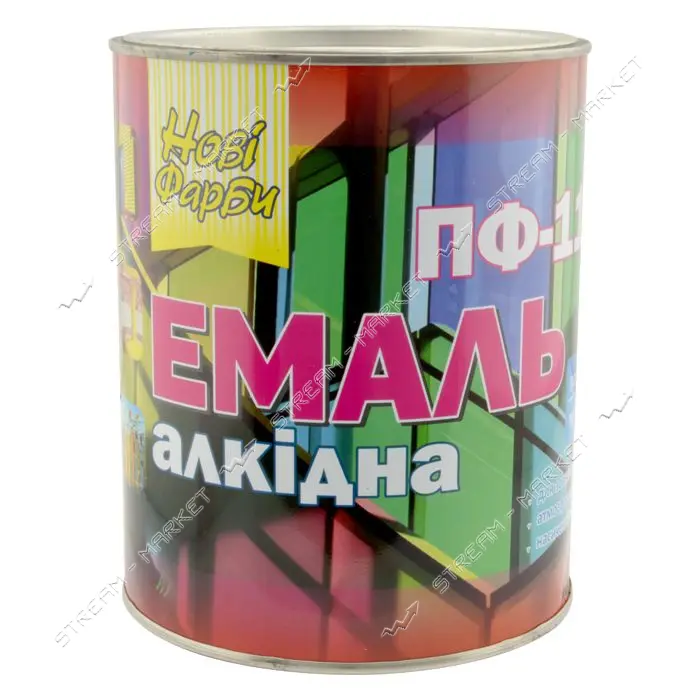 Краска алкидная Новые краски ПФ-115 2.8л бирюзовая                                                  