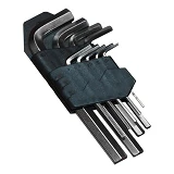 Набор шестигранных ключей Hand-Tools ht0601 Г-образные 1.5-10мм 9шт