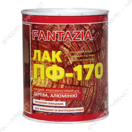 Лак ПФ-170 Фантазия для наружных работ 0.7л                                                         