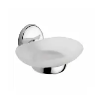 Мыльница настенная Zerix LR3302 стеклянная                                                          
