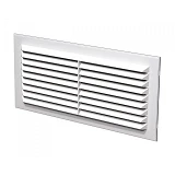 Решетка вентиляционная пластиковая Vents МВ 80-1 с с сеткой от насекомых