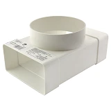 Тройник вентиляционный Vents 55х110мм d100                                                          