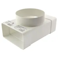 Тройник вентиляционный Vents 55х110мм d100                                                          