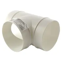 Тройник вентиляционный Vents d125мм 232 L 198мм                                                     