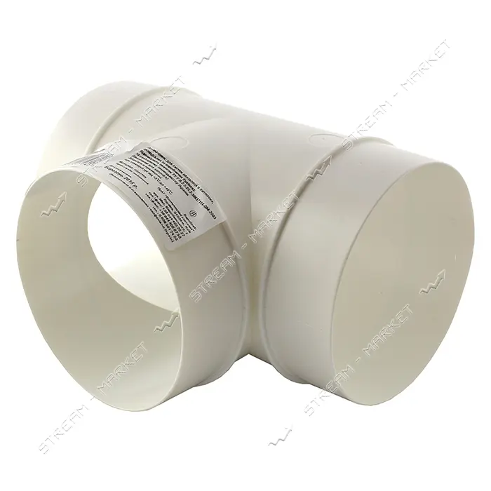 Тройник вентиляционный Vents d125мм 232 L 198мм                                                     