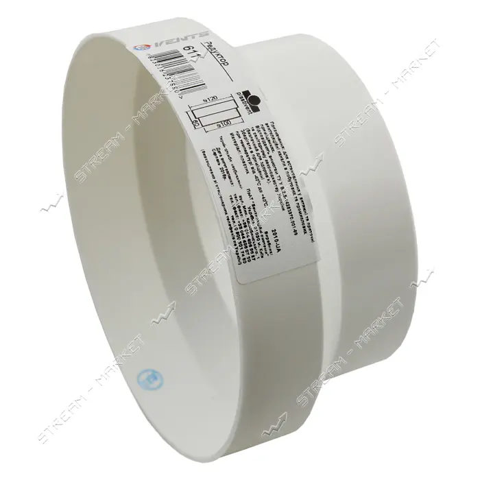 Редуктор вентиляционный Vents d100/120мм 611 L60