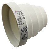 Редуктор вентиляционный Vents Д 80/100/120/125/150мм L 125мм 310