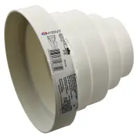 Редуктор вентиляционный Vents Д 80/100/120/125/150мм L 125мм 310                                    