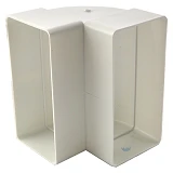 Колено вентиляционное Vents вертикальное 60x204мм 8282