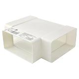 Тройник вентиляционный Vents горизонтальный 60x204мм 838