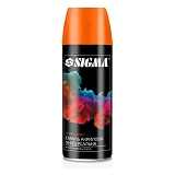 Эмаль аэрозольная Sigma 2736121 акриловая флуоресцентная 400мл RAL 2005 оранжевая