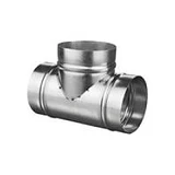 Тройник оцинкованный d100 толщина металла 0.45мм                                                    