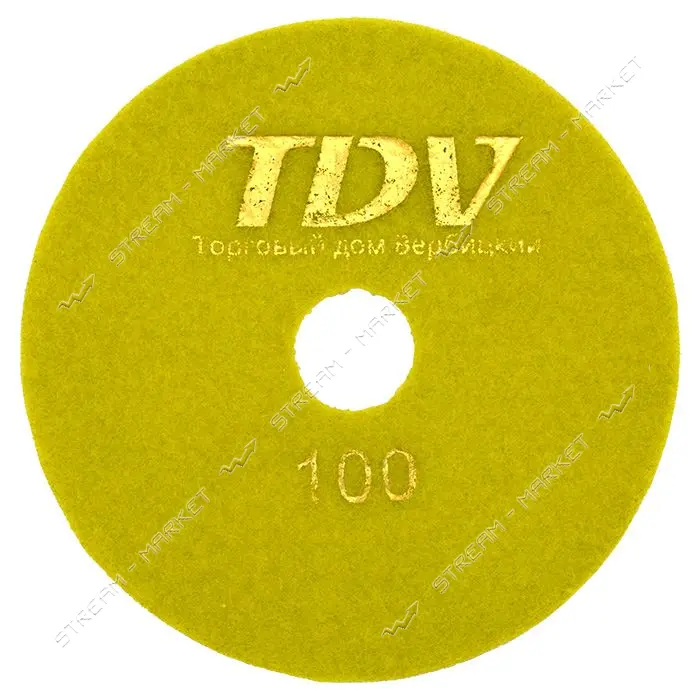 Круг полировальный черепашка TDV 125мм Р200 мокрая шлифовка                                         