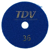 Круг полировальный черепашка TDV 100мм Р400 сухая шлифовка