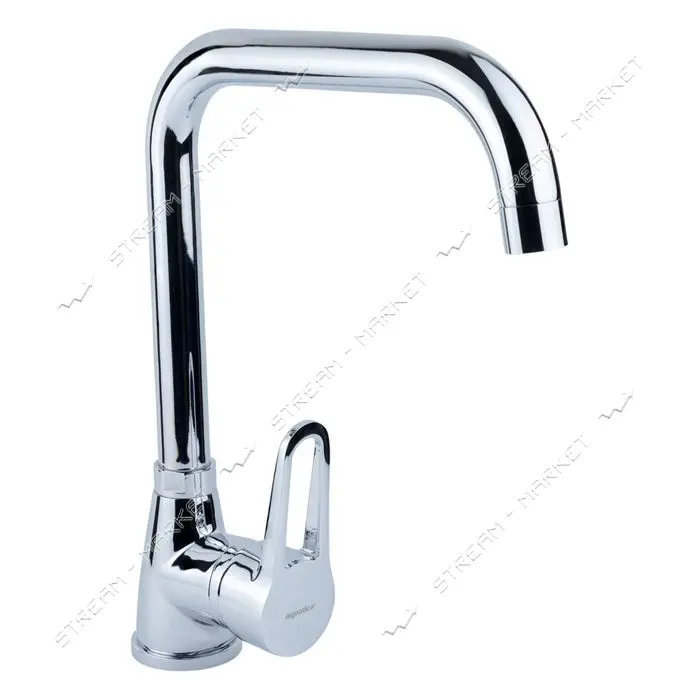 Смеситель для кухни Aquatica 9734110 HL-4B230C Г-гусак на гайке картридж 35мм