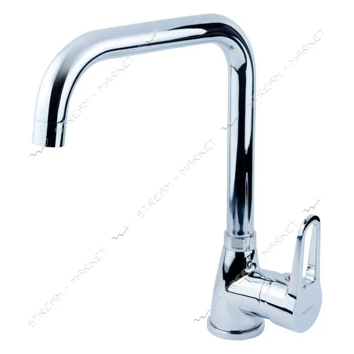 Смеситель для кухни Aquatica 9734110 HL-4B230C Г-гусак на гайке картридж 35мм