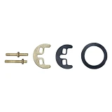 Смеситель для кухни Aquatica 9712120 гусак прямой 150мм на шпильке картридж 40мм